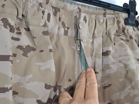 New Genuine Surplus Spanish Military Waterproof Over Trousers Desert (2538)