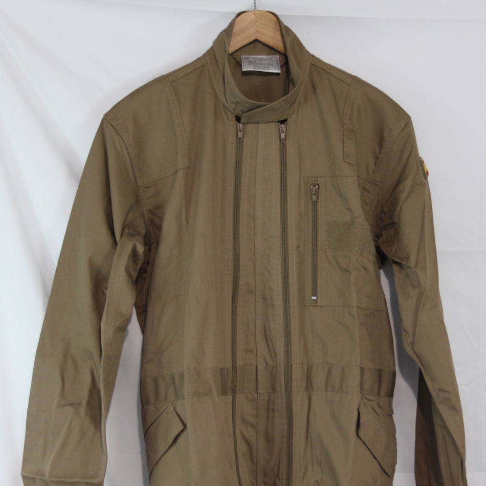 NEW Spanish Army AFV TankSuit Coverall Tan Genuine Surplus 38-40" Chest (4176)