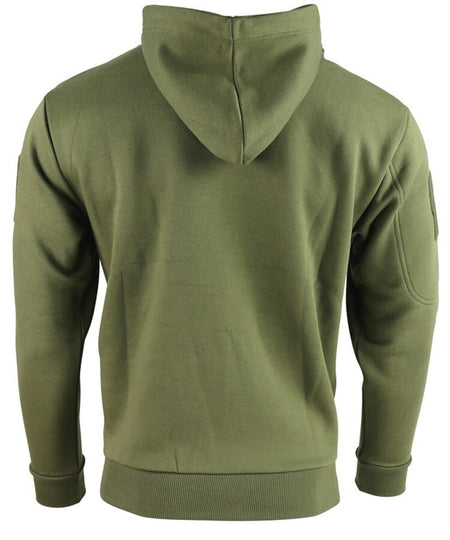 Kombat Tactical Hoodie Olive /Black  Tactical Military Pockets Cotton Rich Hoode