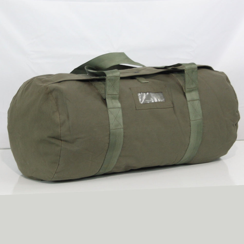 Croatian Army Duffle Bag Holdall Gym Bag Soft Fabric Olive Genuine Surplus 3236