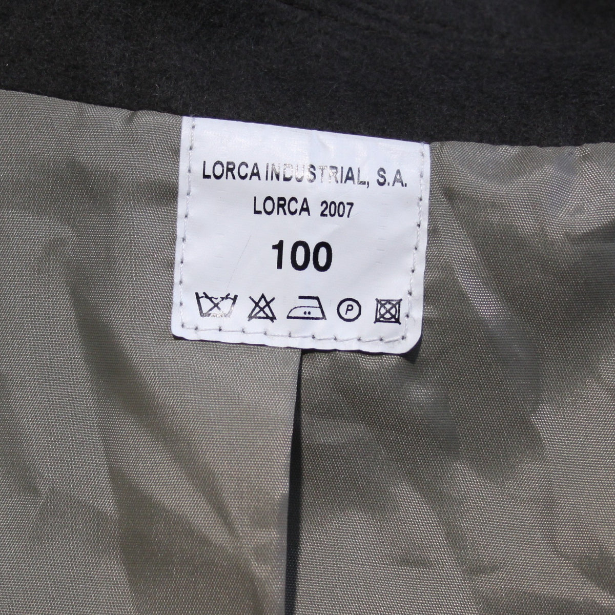 NEW Mens French Army Overcoat Greatcoat Genuine Surplus 42-44" Chest (3512)