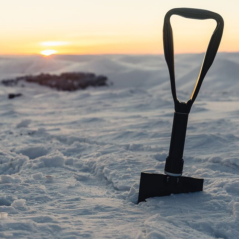 Highlander Folding Shovel Spade Snow Emergency Camping Shovel Metal Steel