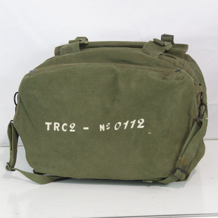 Genuine Surplus Vintage US Army WW2 Era Radio Carrier Rucksack Bag (3457)
