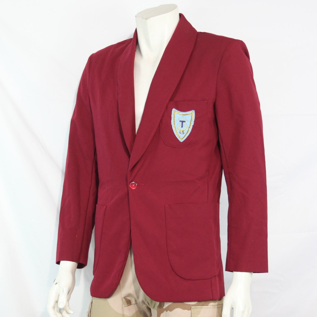 Genuine Surplus French Army Military College Blazer Unlined 36" Chest (3483)
