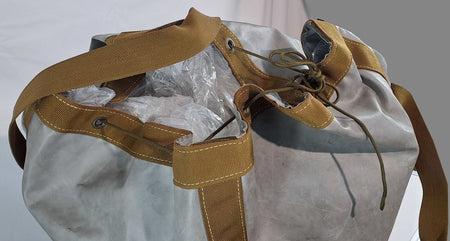 Genuine Surplus Army Issue Rubberised Canvas Kit Bag Tent Bag Big (3041)