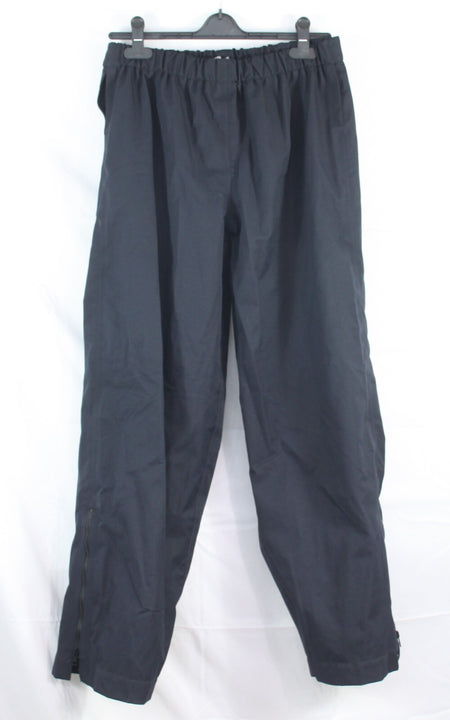 Genuine Surplus Spanish Police Waterproof Breathable Trousers Black 36-38" (1433