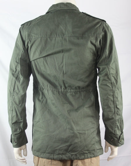 Genuine Surplus French Airforce Lightwight Cotton Canvas Jacket Olive 34" (1405)