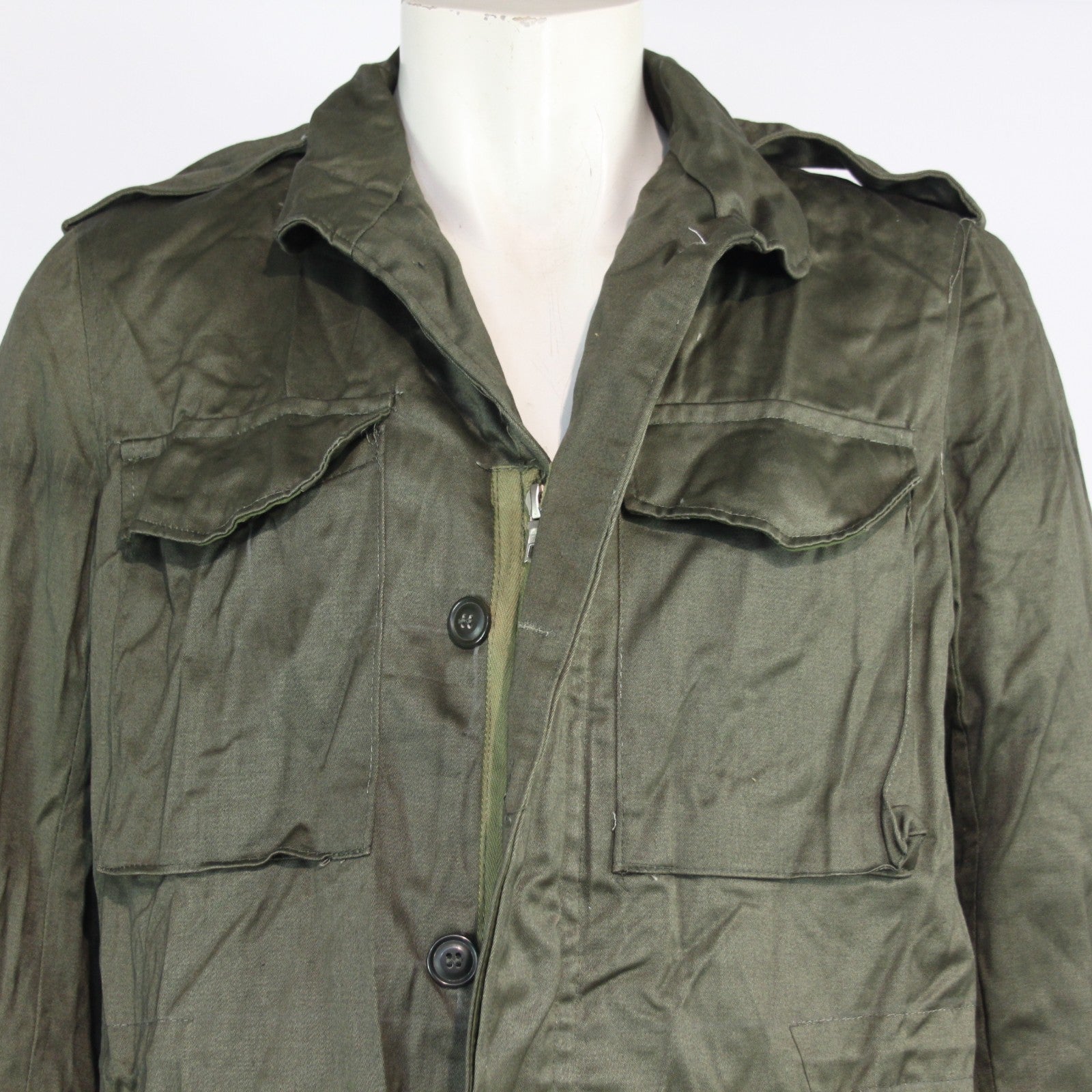 NEW Genuine Surplus Greek Army M65 Jacket Cotton Parka Olive (3351)