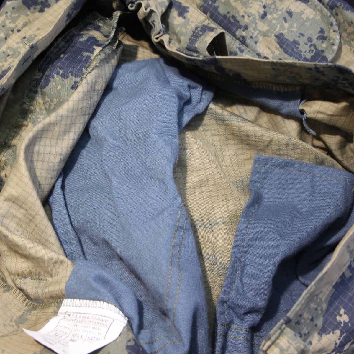 Turkish Airforce Camo Trousers Combats Genuine Surplus 34-36" Waist  (4154)