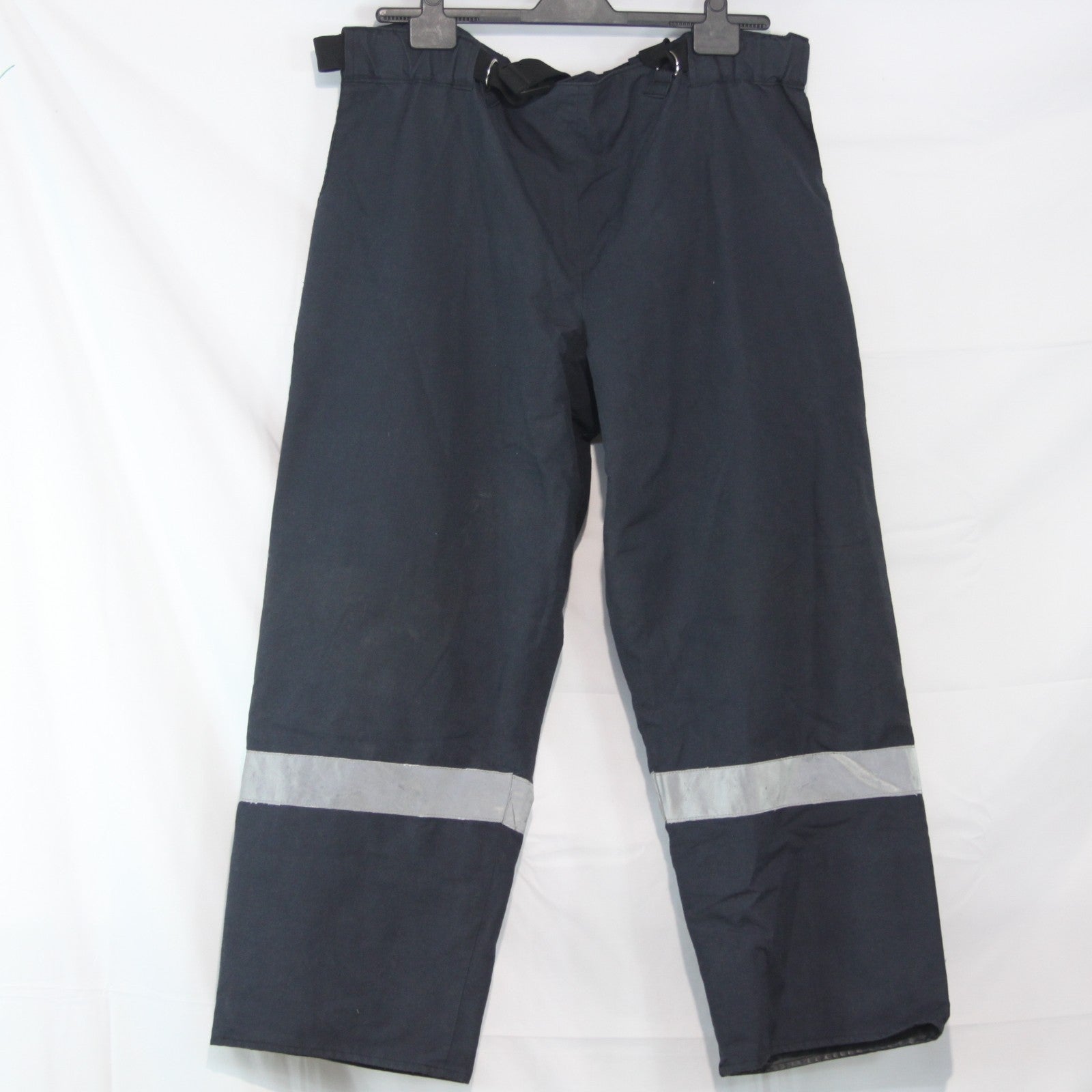 German Firefighters Trousers Waterproof Bib n Brace Nomex 44-46" W (3849)