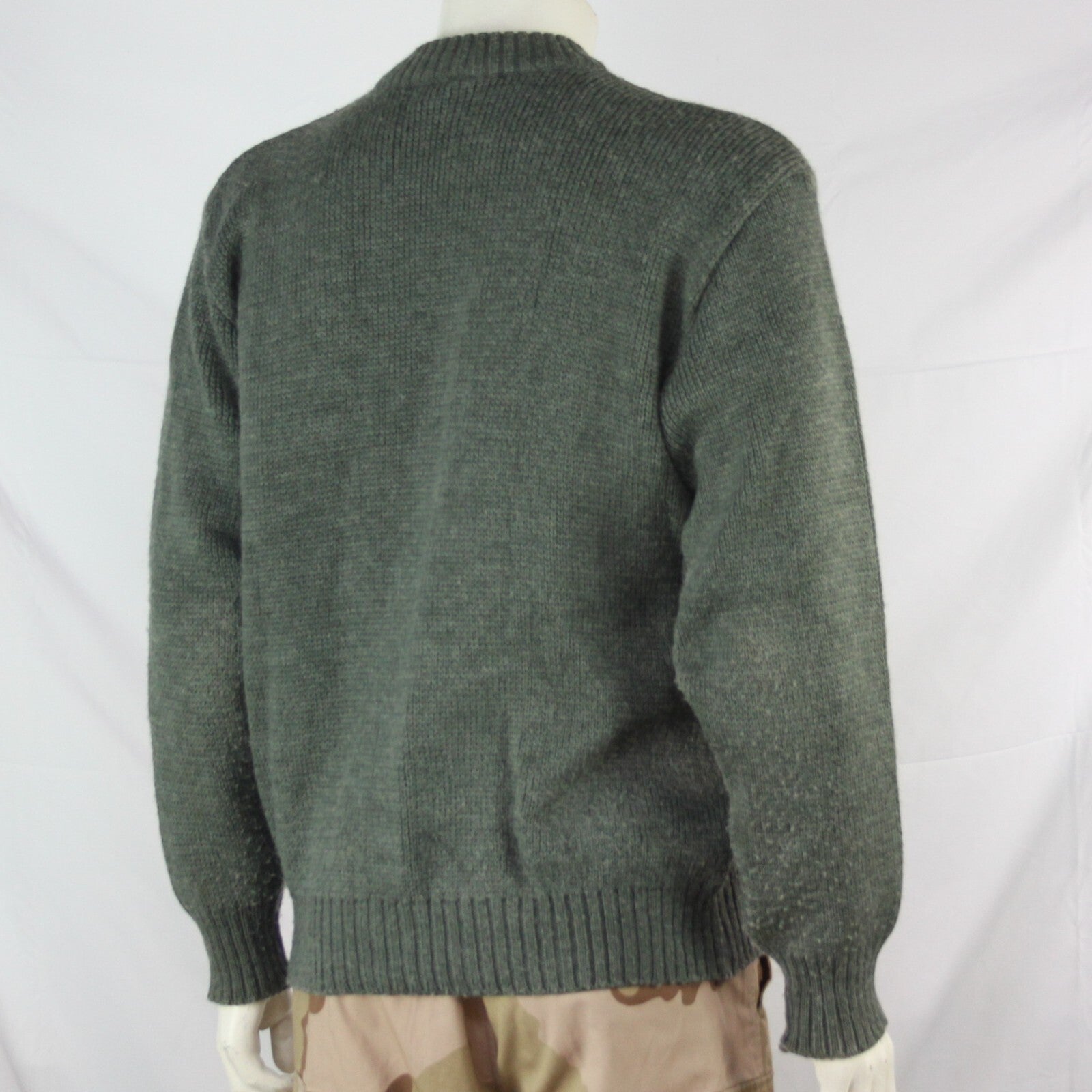 Genuine Surplus Swiss Army Quarter Zip Jumper Wool 42-44" (3256)