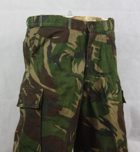Genuine Surplus Dutch Heavy Duty Camo Trousers DPM Adjustable Denim Type