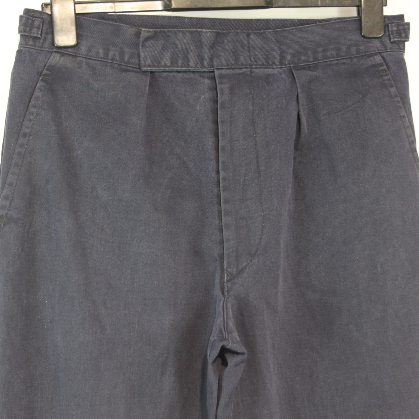 British Royal Navy Working Trousers Navy Blue Naval Genuine Surplus (4052)