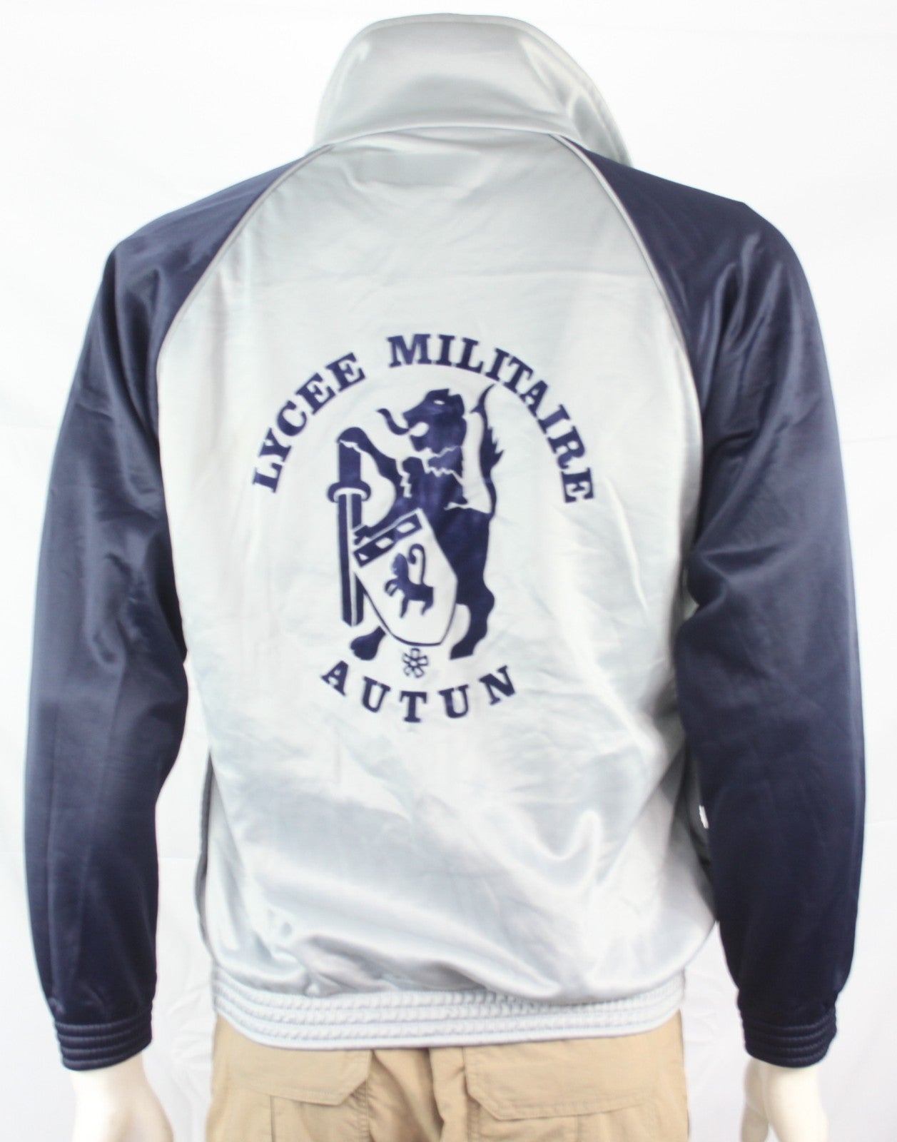 Tracksuit Top French Army College MIlitary Jacket Genuine Surplus 38" (1274)