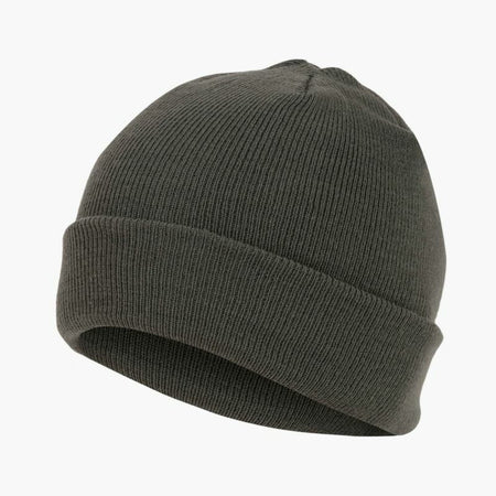 Knitted Hat Watch Cap Thermal Thinsulate Winter Bob Hat Warm Beanie Green Black