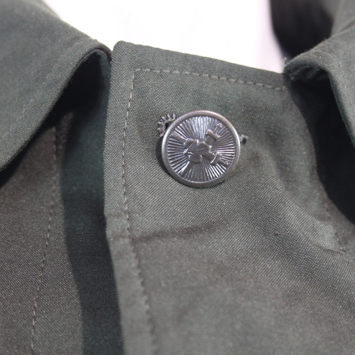 Czech Genuine Surplus Army Jacket Olive Microfibre Parka Unlined 44-46" (4027)