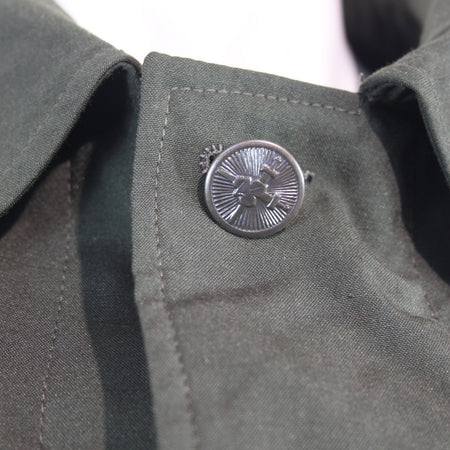 Czech Genuine Surplus Army Jacket Olive Microfibre Parka Unlined 44-46" (4027)