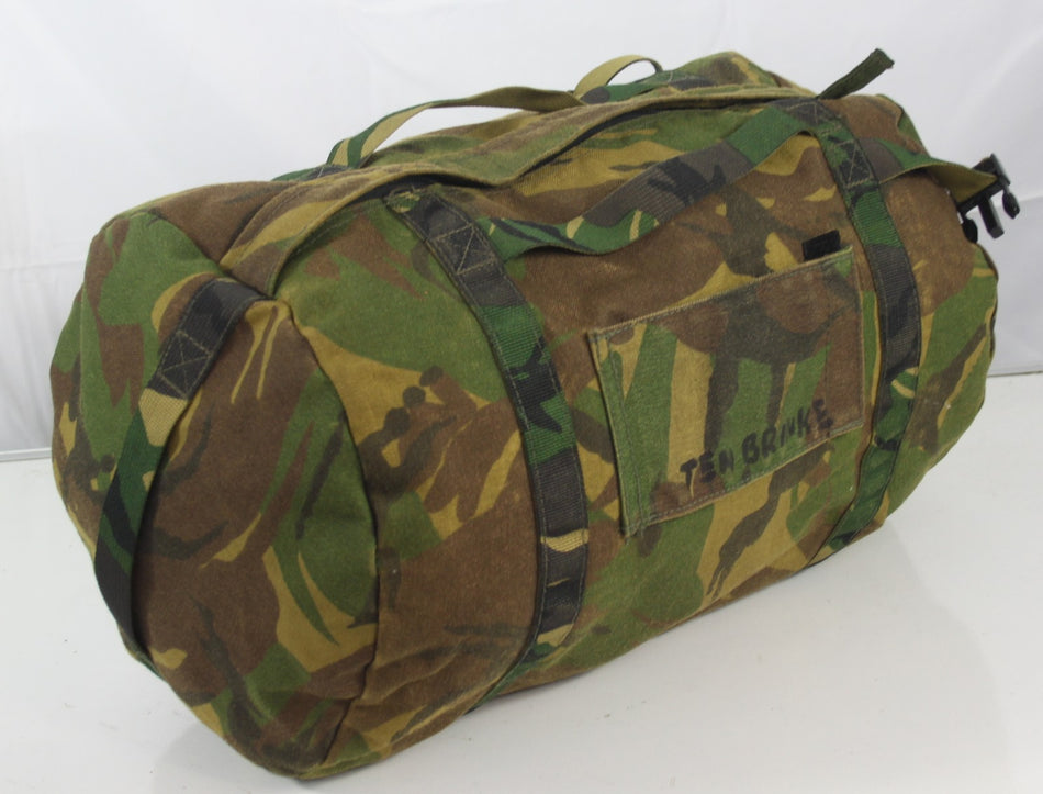 Dutch Army Duffle Bag Holdall DPM Camo Gym Bag Genuine Surplus Tough Fabric 1375