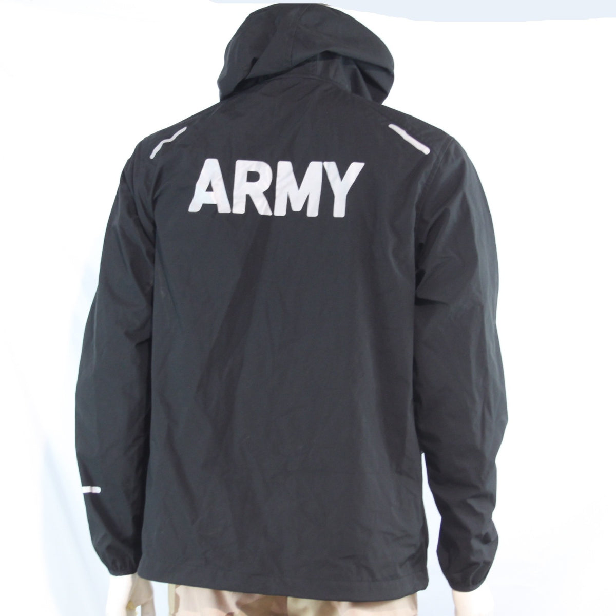 Genuine Surplus British Army Water Resistant Jacket Black Printed (4285)