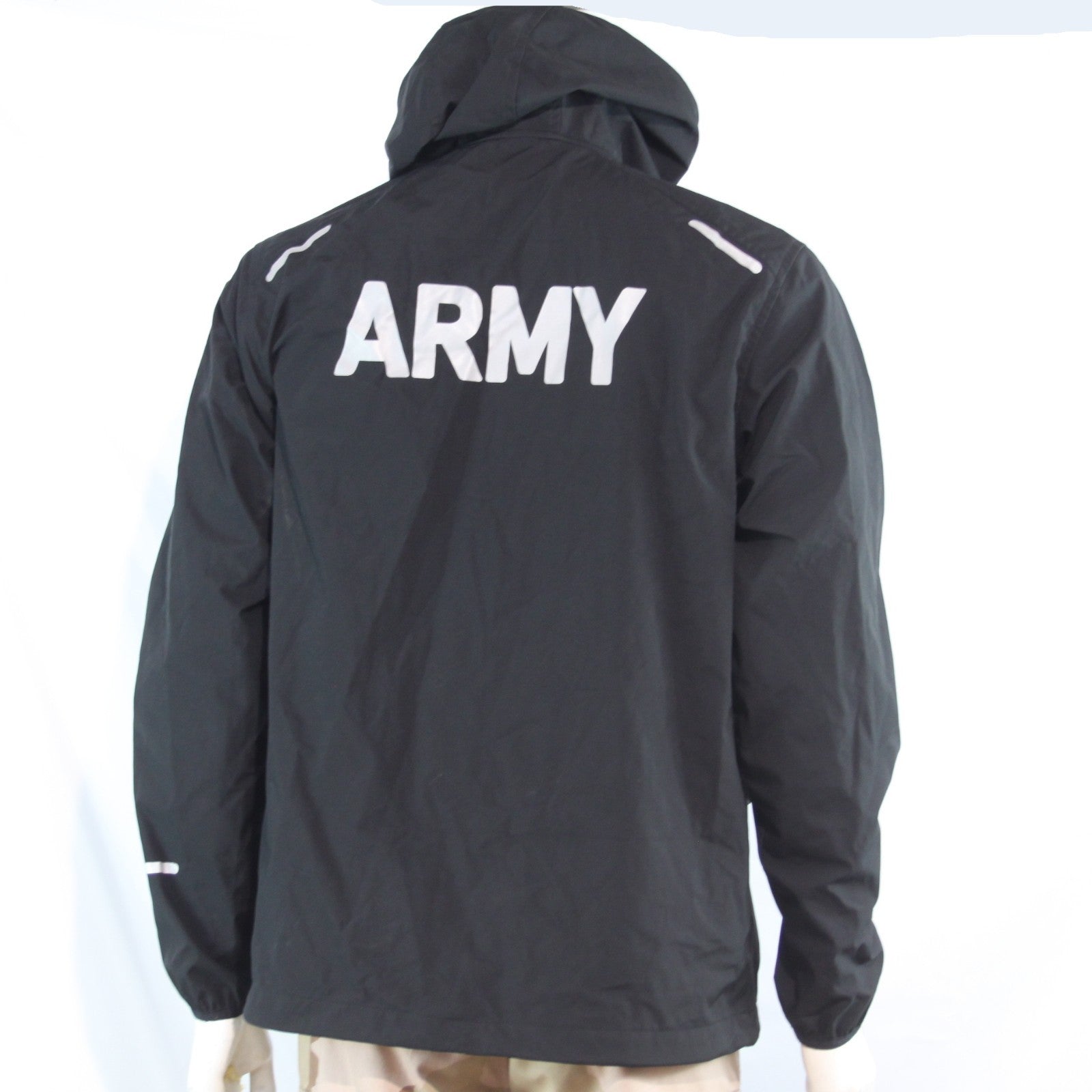 Genuine Surplus British Army Water Resistant Jacket Black Printed (4285)