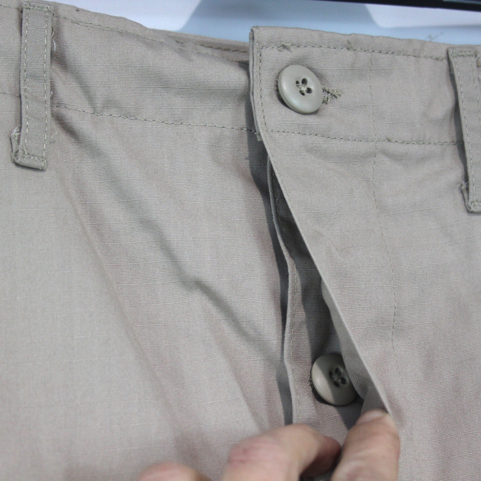 US Army Style Beige BDU Trousers Combats Cargo Copy NEW  (3985)