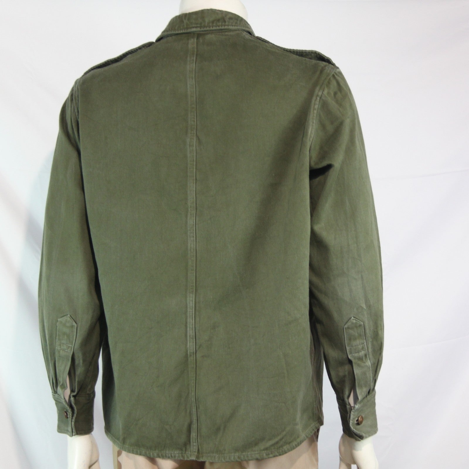 Cold War Vintage Romanian Army Shirt Genuine Surplus Jacket 40-42" (4105)