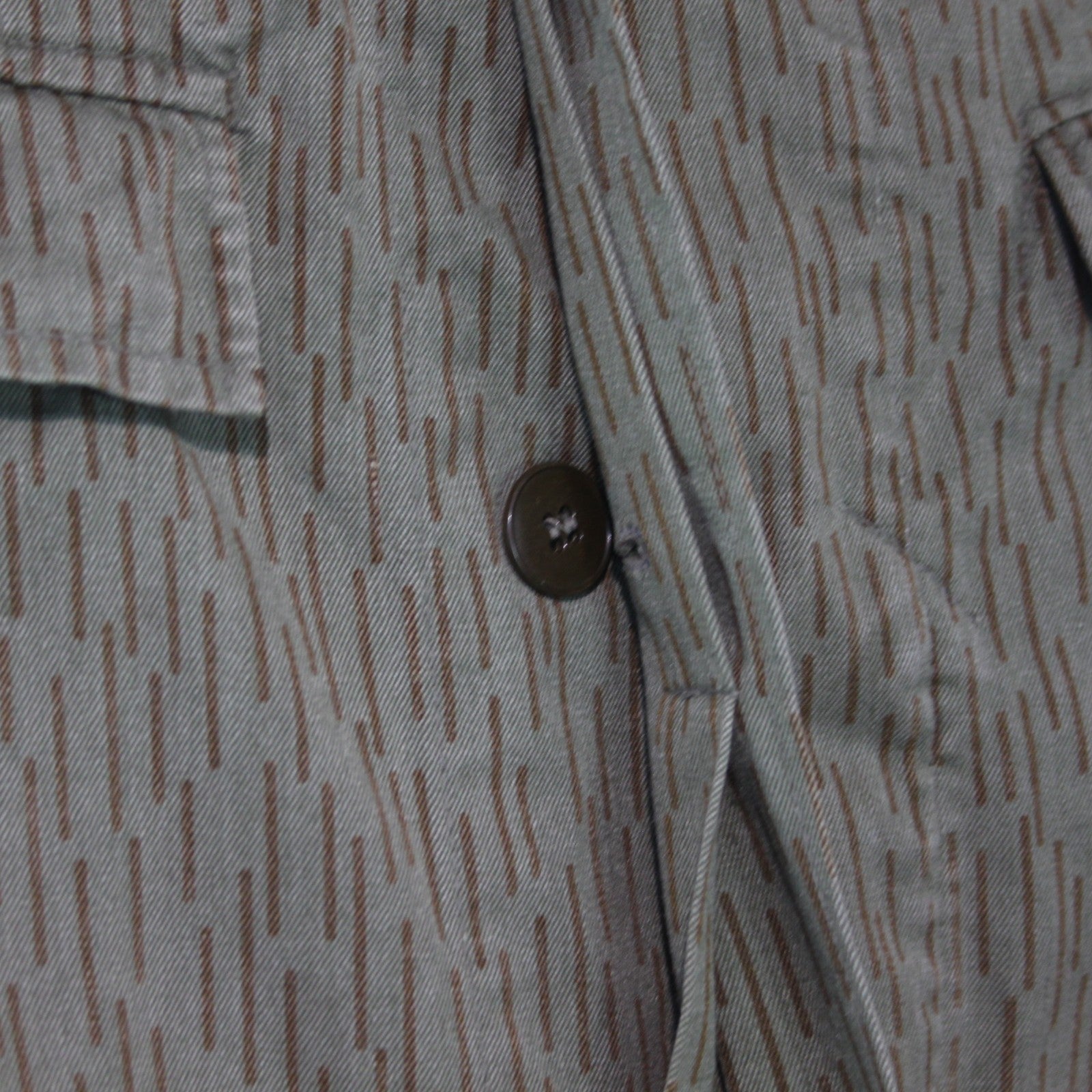 East German Army DDR Camo Shirt Jacket Genuine Surplus  40-42" (4216)
