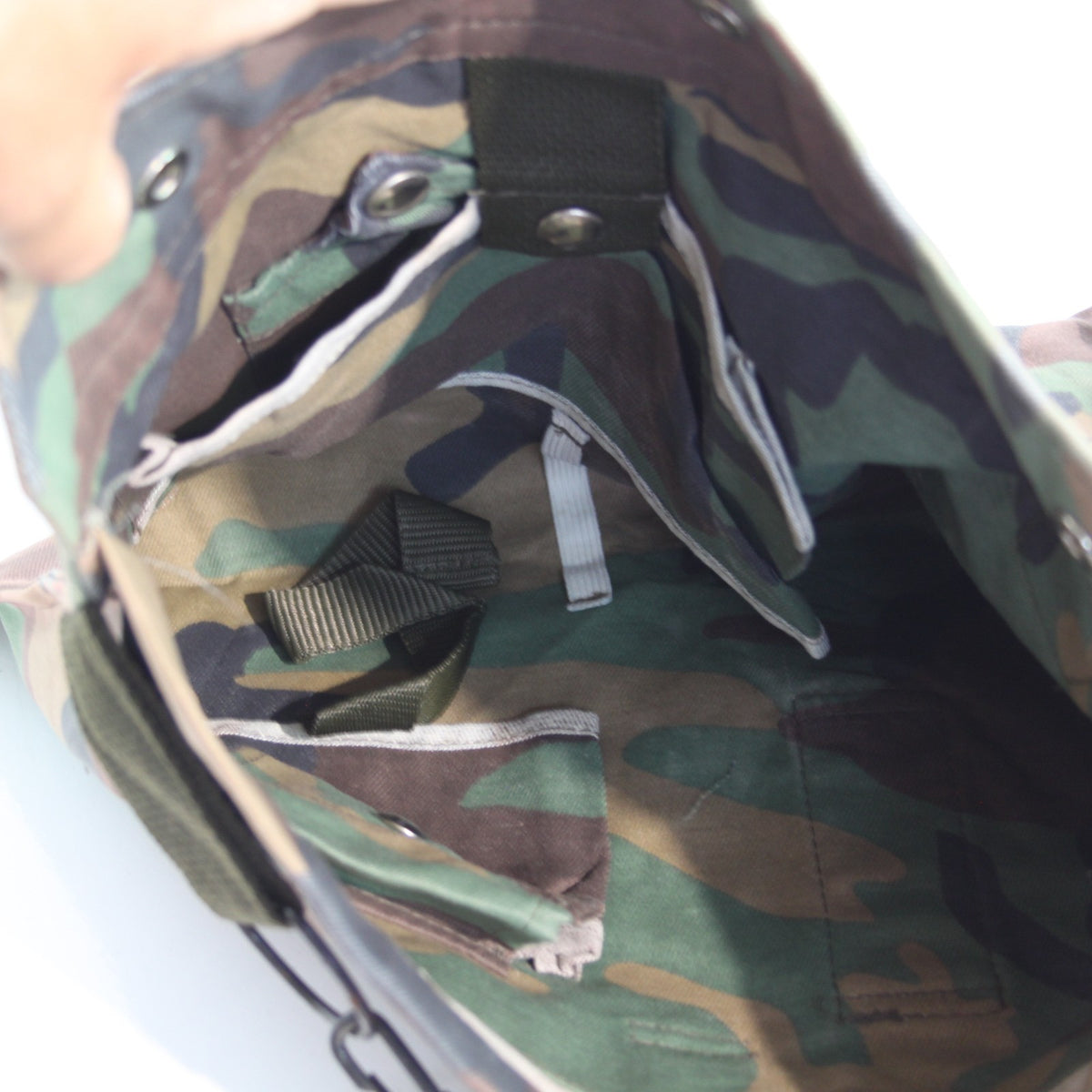 Genuine Surplus East European Side Bag Small Camo Modified (3445)