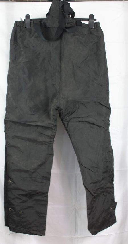 Genuine Surplus Military Salopettes Black Quilted Water Resistant 36" Waist 1001
