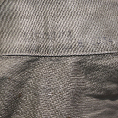Genuine Surplus US Army Military Vintage WW2 Short Sleeve Shirt Badged M (3425)