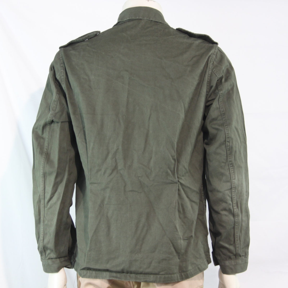 Field Shirt Belgian Army Olive Green Shirt Jacket Genuine Surplus (4389)