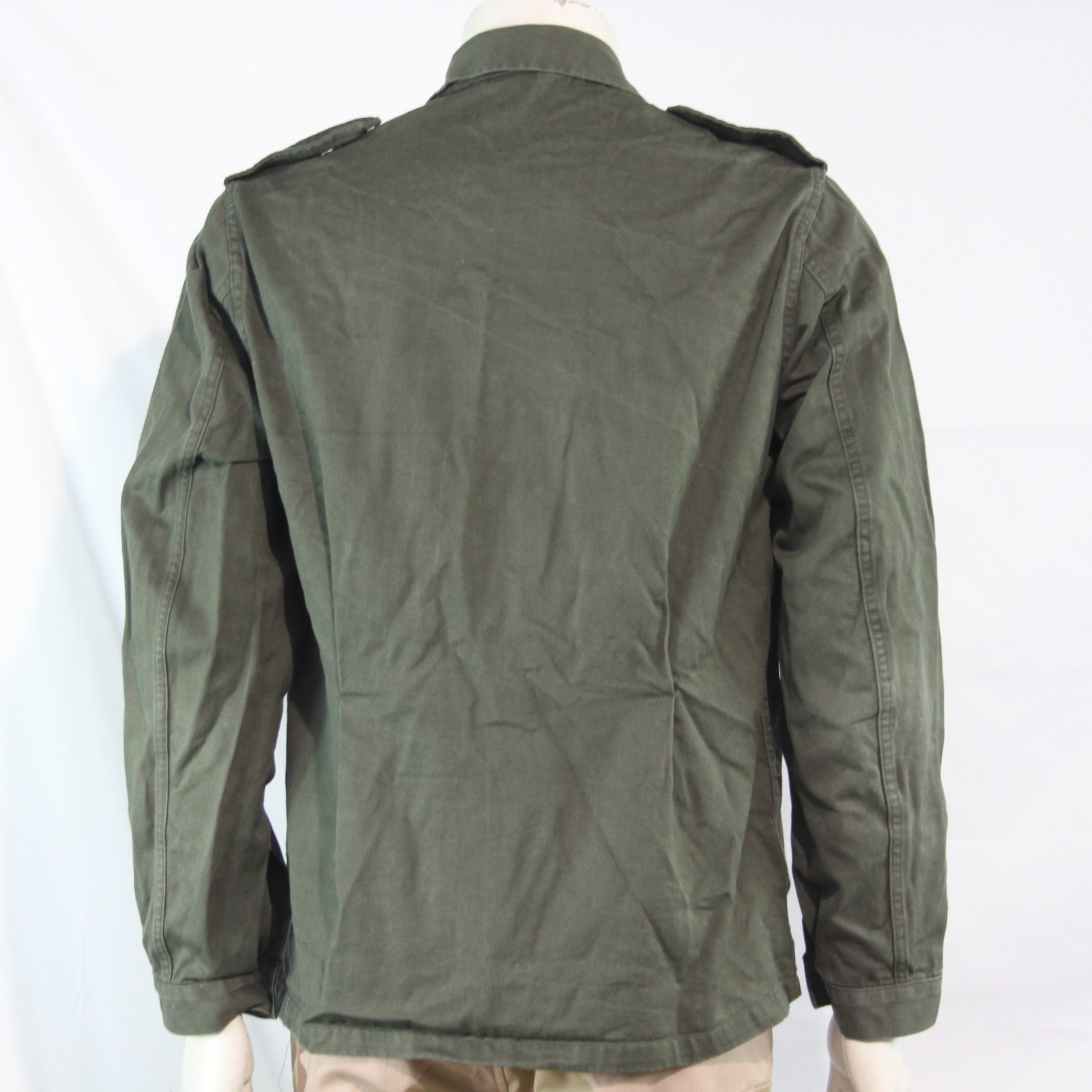 Field Shirt Belgian Army Olive Green Shirt Jacket Genuine Surplus (4389)