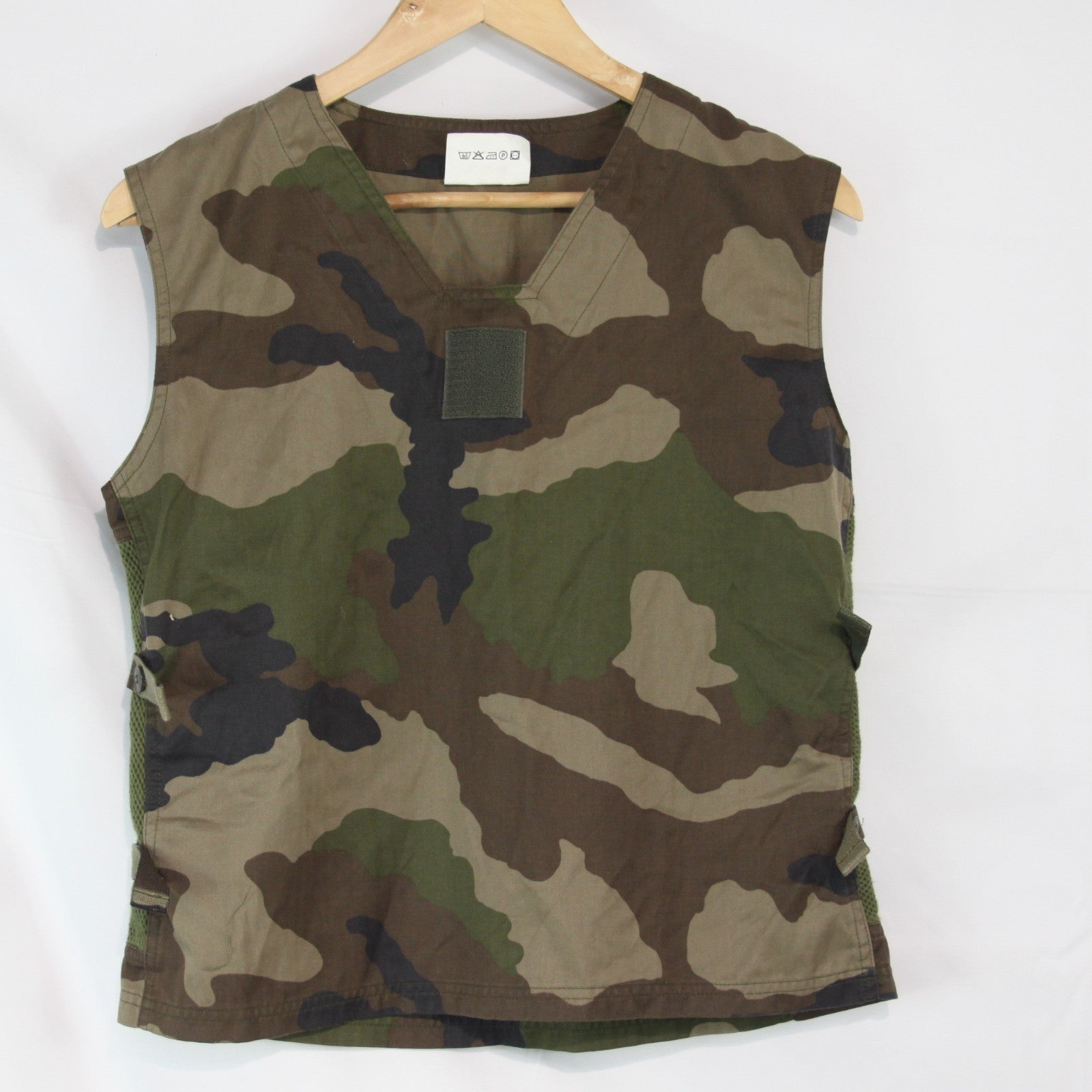 Genuine Surplus French Army CCE Camouflage Tabard Goa Vest Mesh Sides (3628)