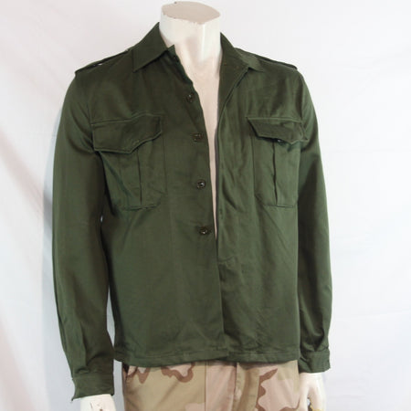 Genuine Surplus Belgian Army Working Dress Shirt Olive (4263)