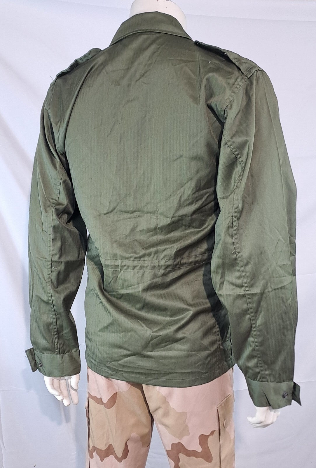 Genuine Surplus French Army Lightweight Combat Jacket Olive Green (3074)