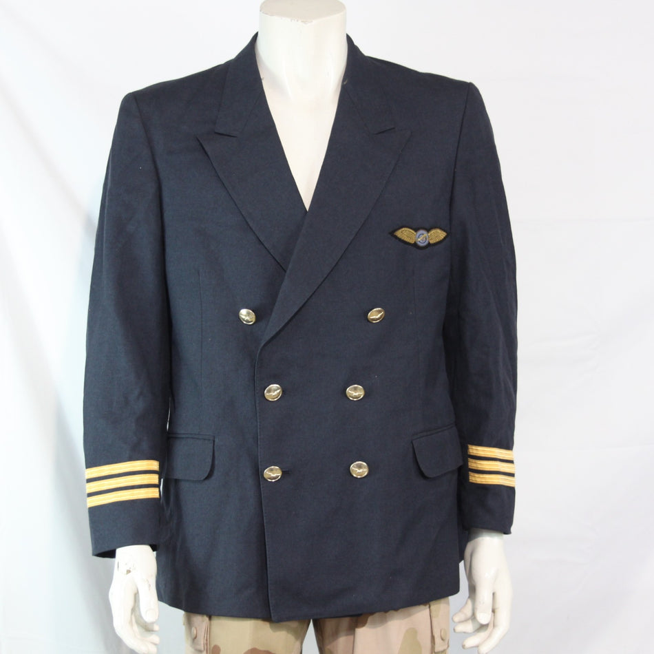 Commercial Airline Pilot Blazer Jacket Navy Blue 42" Chest Uniform (3544)