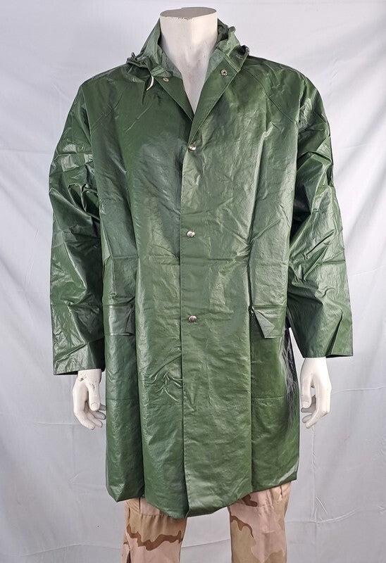 Genuine Surplus Belgian Civil Defence Waterproof Rain Jacket Coat (2797)
