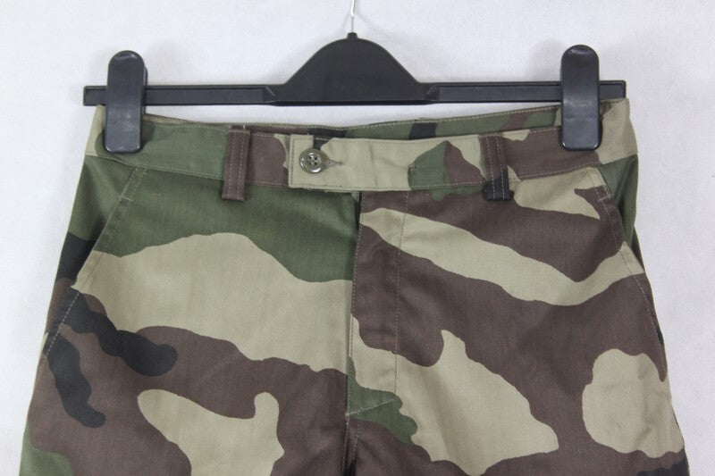 Genuine Surplus French Army CCE Camouflage Shorts Military Cotton XXS-Med (3290)