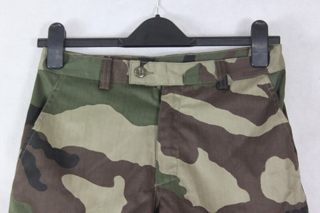 Genuine Surplus French Army CCE Camouflage Shorts Military Cotton XXS-Med (3290)