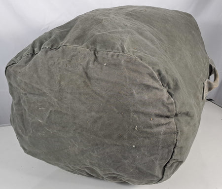 Genuine Surplus Austrian Vintage Kit bag Cotton Canvas Repaired G2 (1636)