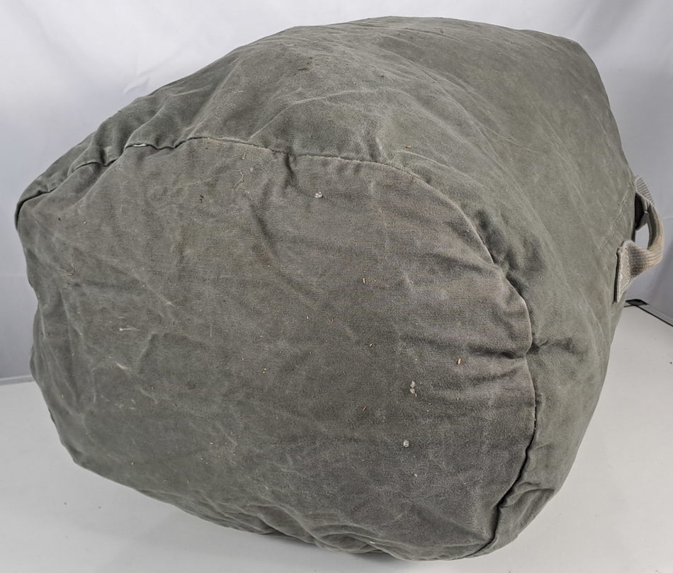 Genuine Surplus Austrian Vintage Kit bag Cotton Canvas Repaired G2 (1636)