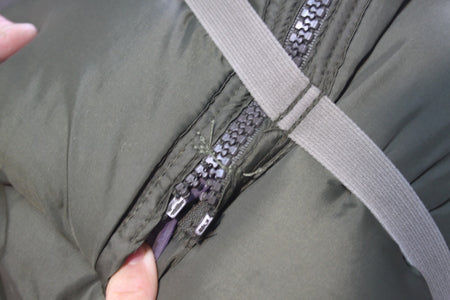 Austrian Army Genuine Surplus Sleeping Bag Olive Side Zips  (4394)