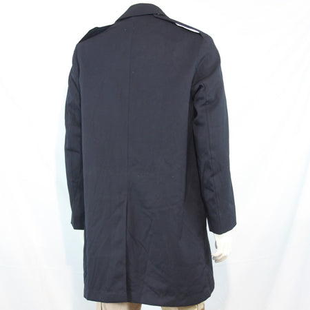 Genuine Surplus British Royal Navy Raincoat Naval Blue Waterproof Overcoat (3150