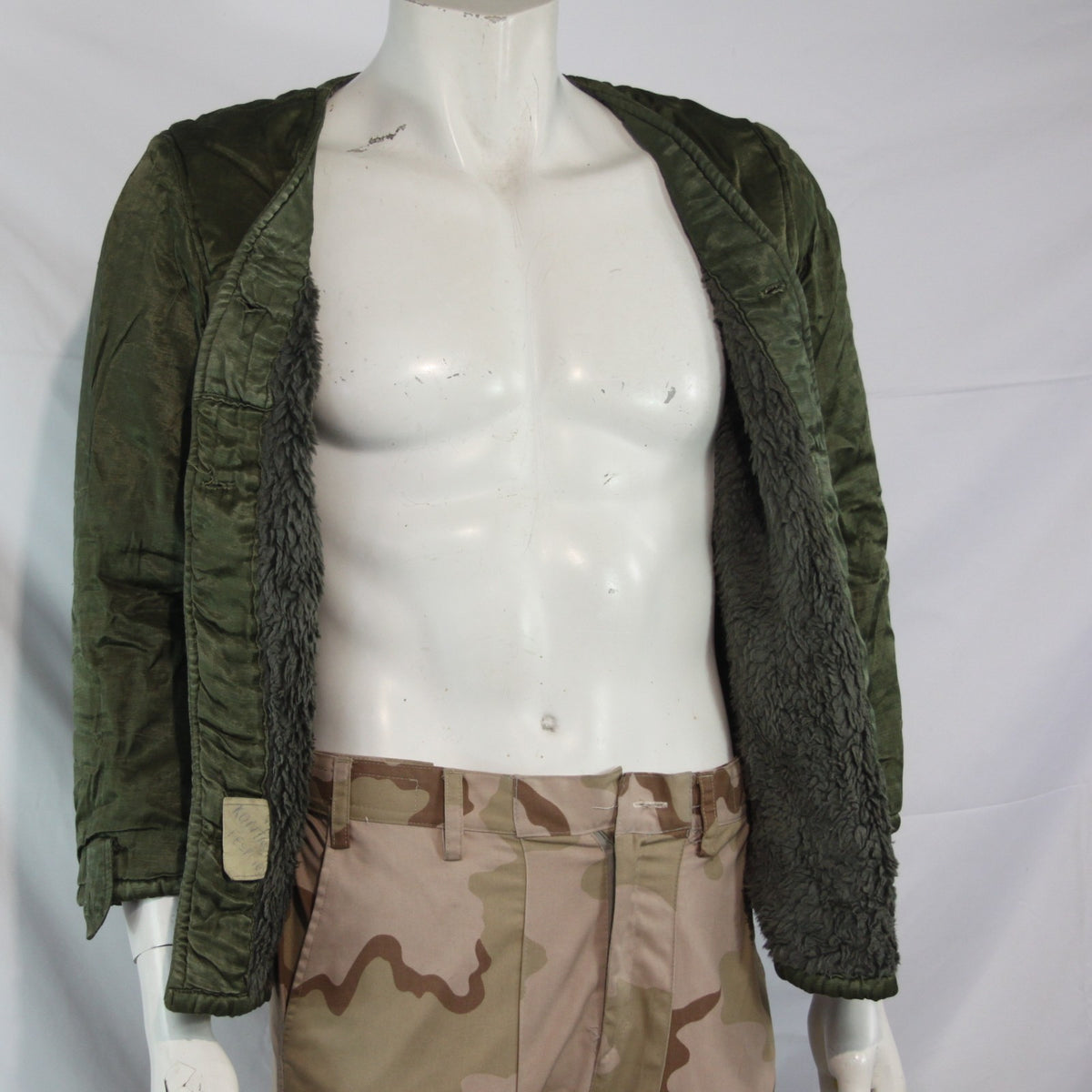 Genuine Surplus Army Parka Liner Military Thermal Warm Faux Fur (3774)
