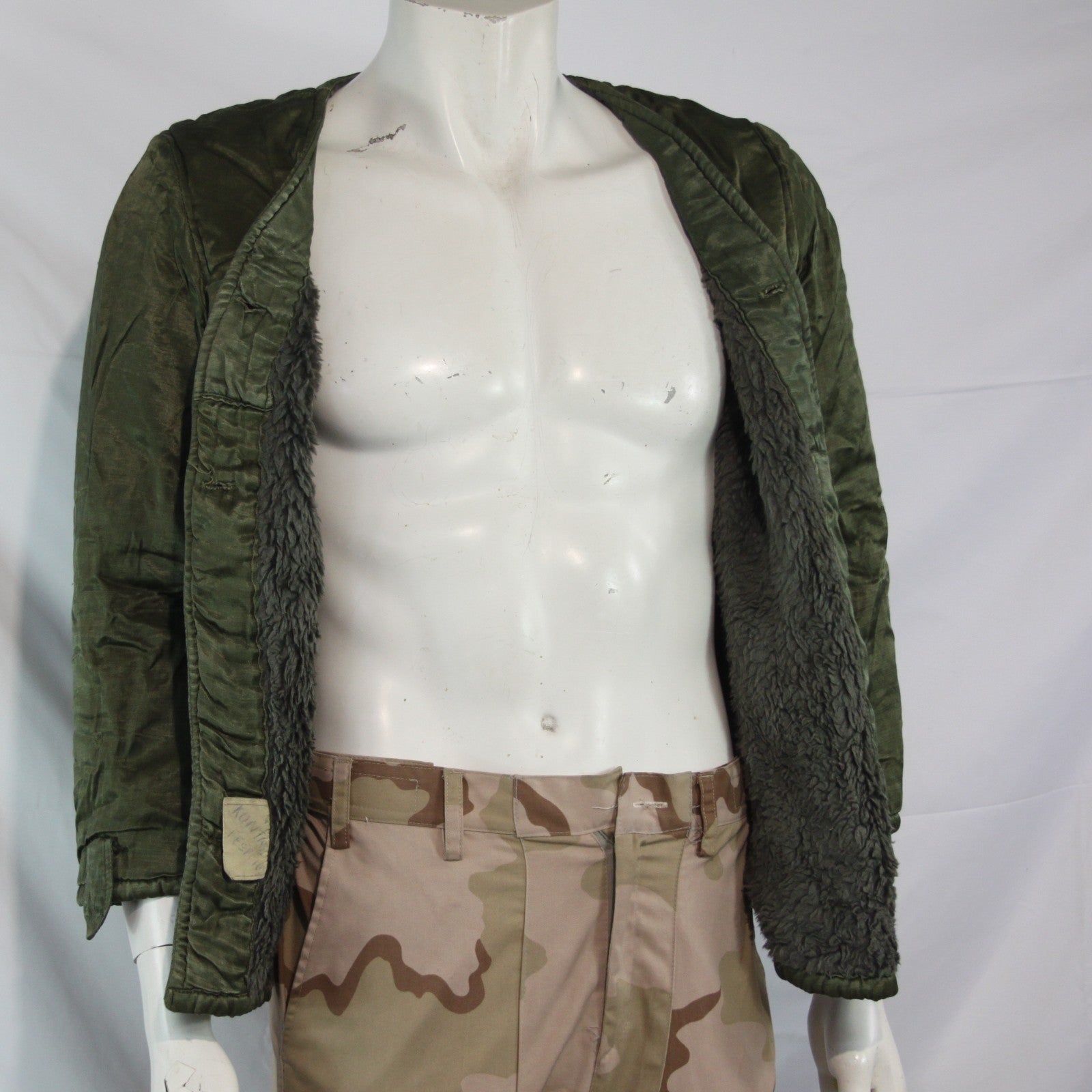 Genuine Surplus Army Parka Liner Military Thermal Warm Faux Fur (3774)