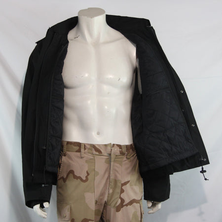 British Military Black Waterproof Jacket Genuine Surplus 48-50" (4312)