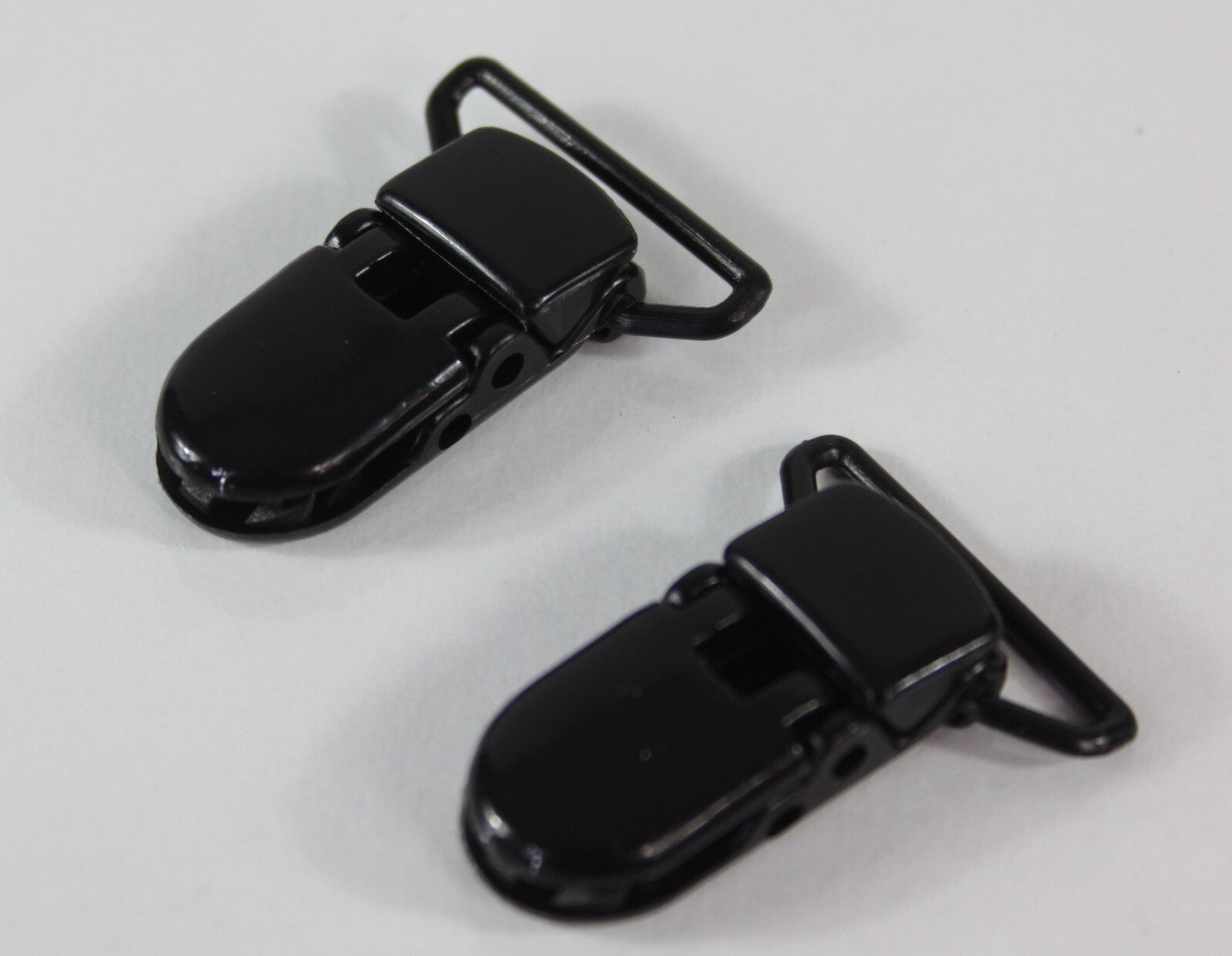 Crocodile Clips Black Metal with Plastic Teeth Replacement Braces Dungarees