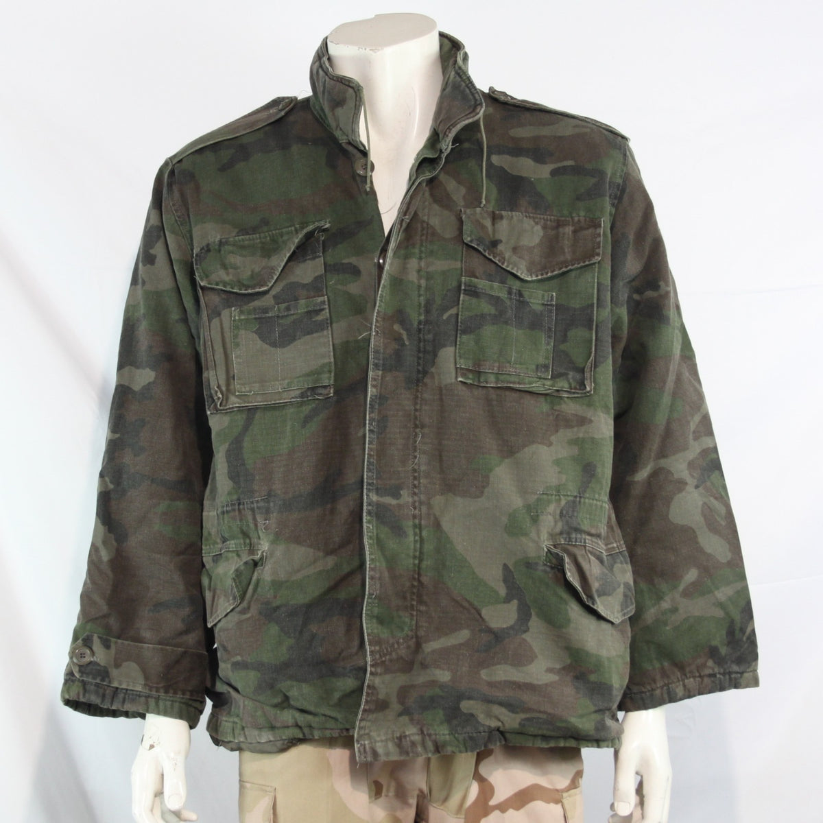 Genuine Surplus Croatian Police Padded Camouflage Jacket Coat Winter (3622)
