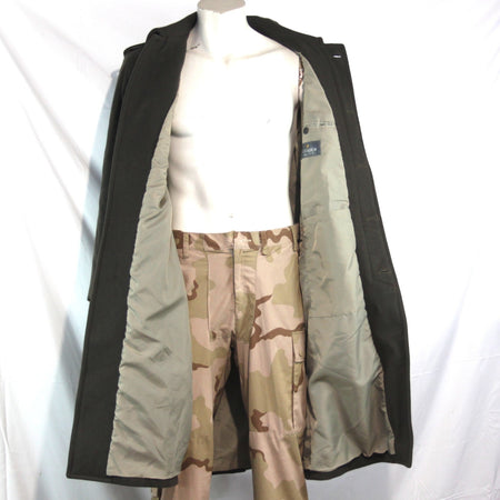 Mens French Army Winter Overcoat Genuine Surplus Thermal 42-44" Chest (3641)