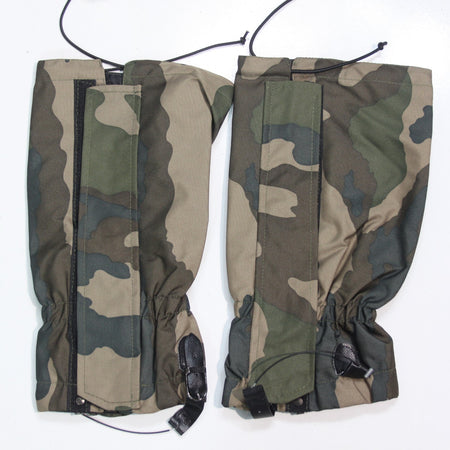 Waterproof Woodland Camo Gaiters with wire underfoot strap PVC Coated Adult 3948